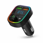 کارکیت فندکی بوکو CH037 بلوتوثی فلش‌خور با TF و Type-C روی پس‌زمینه سفید