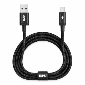 کابل شارژ بوکو MA105 USB به تایپ سی کنفی 5 آمپر روی پس‌زمینه سفید